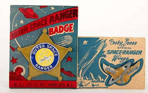 GROUP OF TWO SPACE RANGER