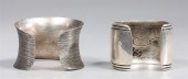 Group of two vintage heavy ste