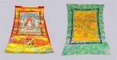 Group of two vintage Tibetan t