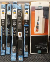 GROUP OF UNASSEMBLED EASELS AN