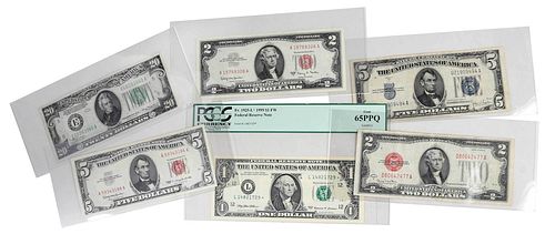 GROUP OF UNITED STATES CURRENCY12