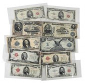 GROUP OF U.S. CURRENCYten tota
