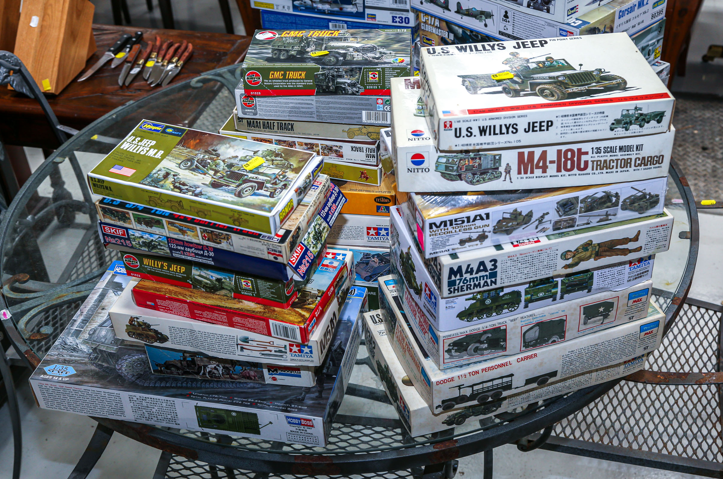 GROUP OF U.S. MILITARY PLASTIC