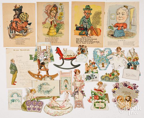 GROUP OF VALENTINE CARDSGroup of
