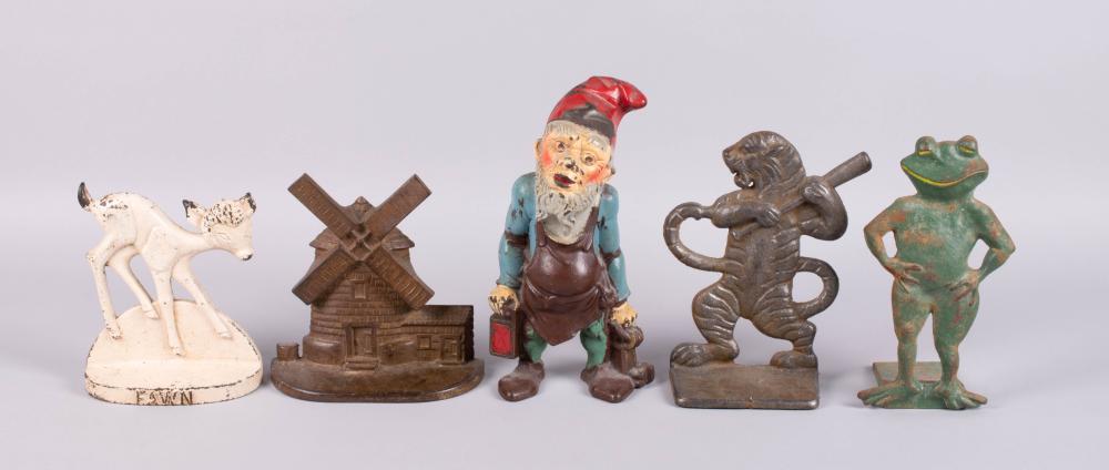 GROUP OF VARIOUS CAST IRON