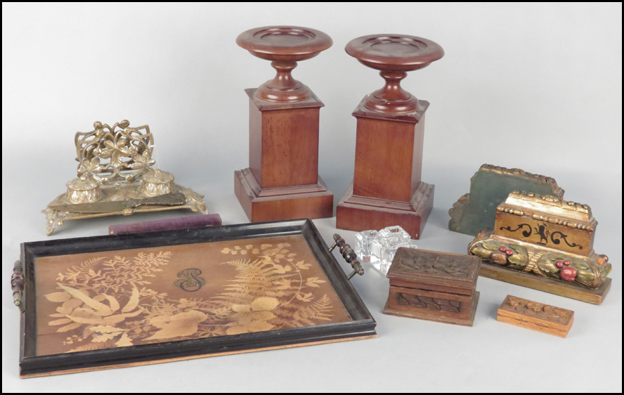 GROUP OF VARIOUS DESK