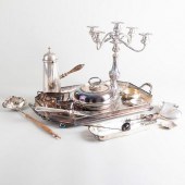 GROUP OF VARIOUS SILVER AND SI