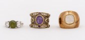 GROUP OF VERMEIL & SILVER COLO
