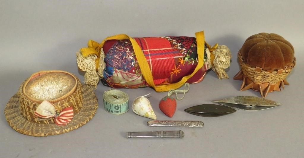 GROUP OF VICTORIAN ERA SEWING