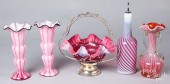 GROUP OF VICTORIAN GLASSGroup