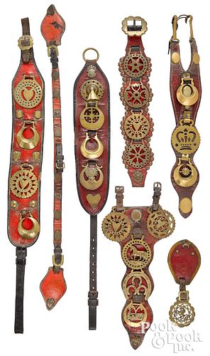GROUP OF VINTAGE BRASS AND