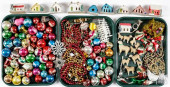 GROUP OF VINTAGE CHRISTMAS DEC