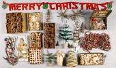GROUP OF VINTAGE CHRISTMAS LIG