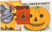 GROUP OF VINTAGE HALLOWEEN GAM