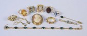 GROUP OF VINTAGE JEWELRY, 12 I