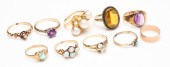 GROUP OF VINTAGE RINGS - MOSTL