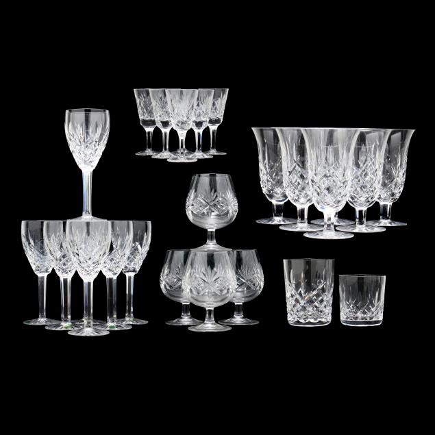 GROUP OF WATERFORD AND TIFFANY