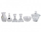 GROUP OF WATERFORD & BACCARAT