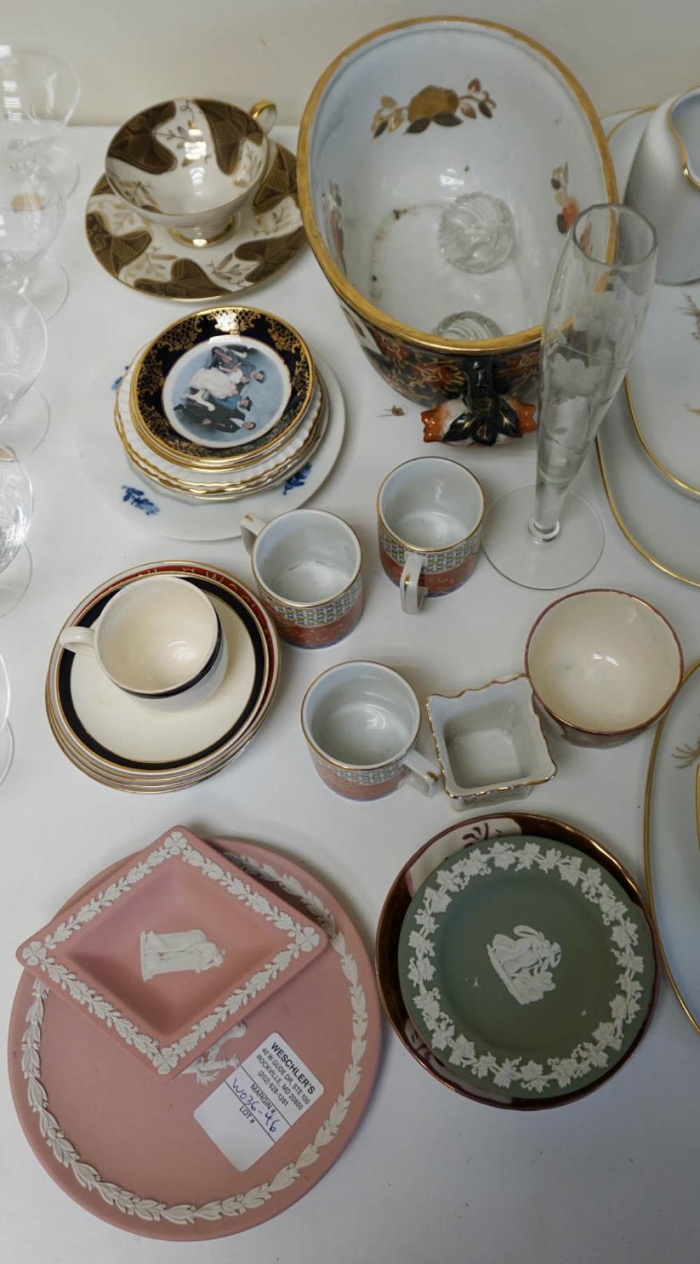 GROUP OF WEDGWOOD JASPERWARE,