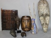 GROUP OF WEST AFRICAN CARVINGS