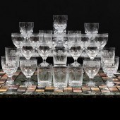 GROUP OF WILLIAM YEOWARD GLASS
