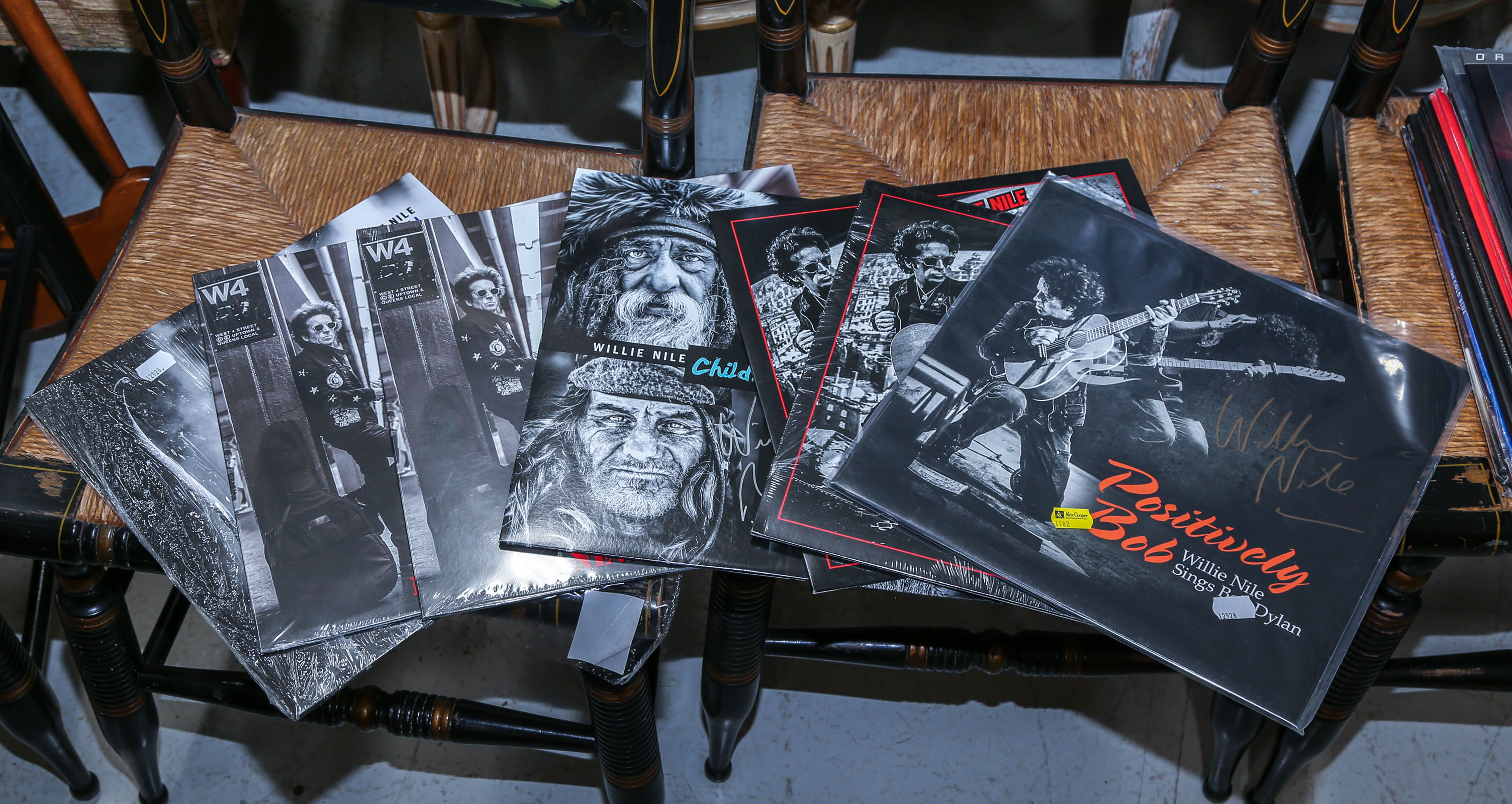 GROUP OF WILLIE NILE LP ALBUMS