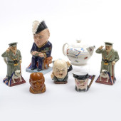 GROUP OF WINSTON CHURCHILL AND