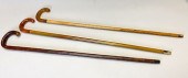GROUP OF WOODEN CANESGroup of