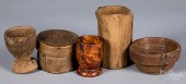 GROUP OF WOODENWARE, TO INCLUD