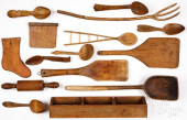 GROUP OF WOODENWARE<br>Group o