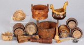 GROUP OF WOODENWAREGroup of wo