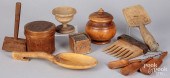 GROUP OF WOODENWAREGroup of wo