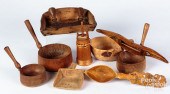 GROUP OF WOODENWAREGroup of wo