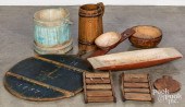 GROUP OF WOODENWAREGroup of wo