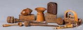 GROUP OF WOODENWAREGroup of wo
