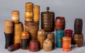 GROUP OF WOODENWAREGroup of wo