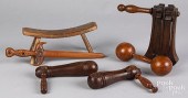 GROUP OF WOODENWAREGroup of wo
