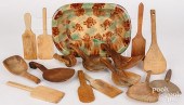 GROUP OF WOODENWAREGroup of wo