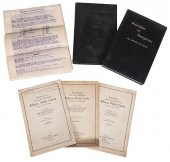 GROUP OF WORKS BY BUCKLEY, INS