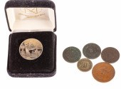 GROUP OF WORLD COINS 1977 1 Ru