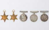 GROUP OF WORLD WAR II MEDALSA