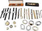 GROUP OF WRIST AND POCKETWATCH