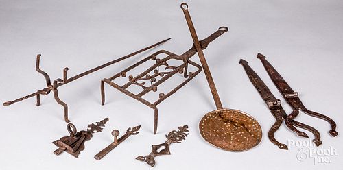 GROUP OF WROUGHT IRONGroup of