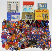 GROUP OF WWII INSIGNIA AND INS