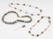GROUP OF YELLOW GOLD & CULTURE