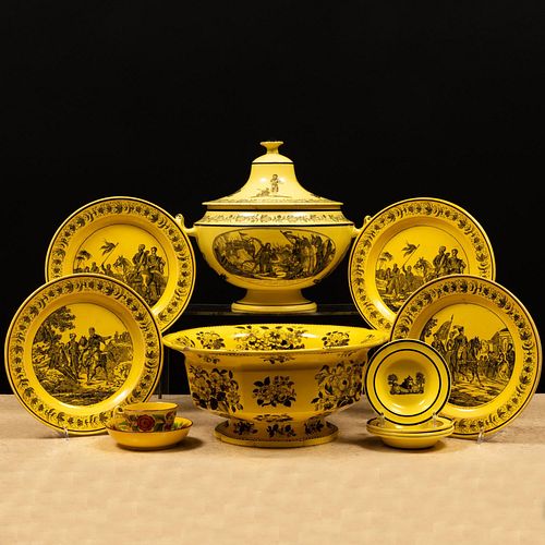 GROUP OF YELLOW GROUND CREIL