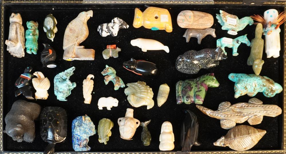 GROUP OF ZUNI AND OTHER NATIVE