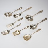 GROUP ORNATE AMERICAN STERLING