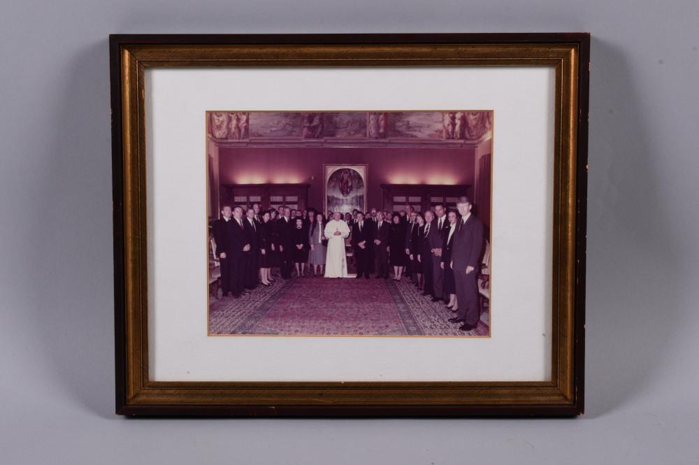 GROUP PHOTOGRAPH OF POPE JOHN