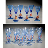 GROUP SALVIATI (ATTRIB) MURANO